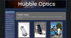 Desktop Screenshot of hubble-optics.com