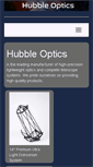 Mobile Screenshot of hubble-optics.com