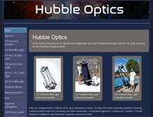 Tablet Screenshot of hubble-optics.com